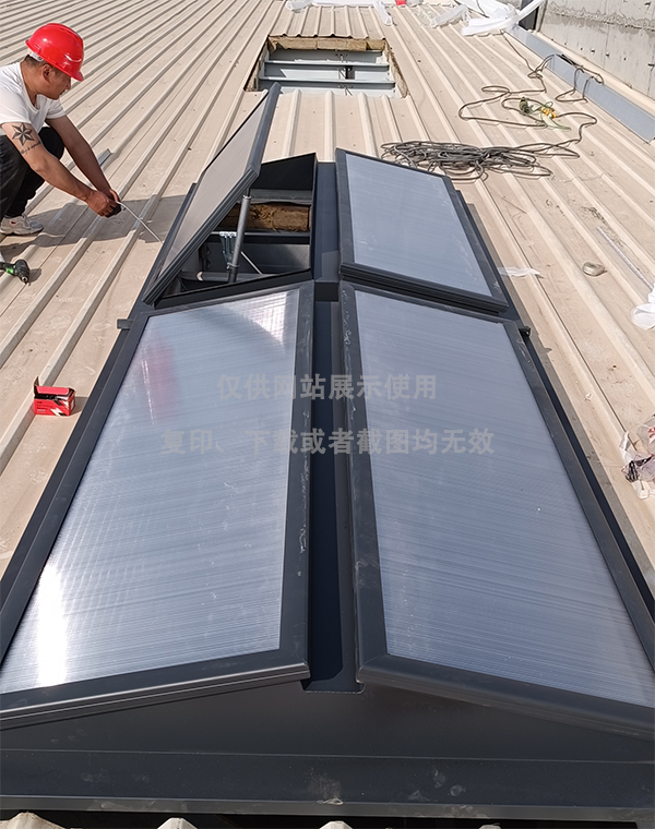 兰州王老吉生产车间宁强排烟天窗