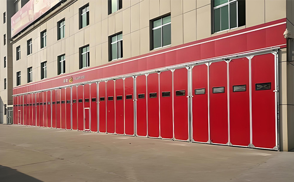 宁强工业折叠门