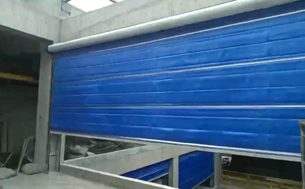 大型物流园区完成宁强防火门整体安装工程