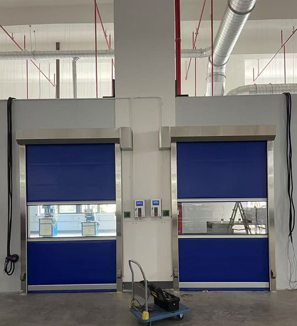 宁强快速宁强卷帘门助力食品加工车间环境升级