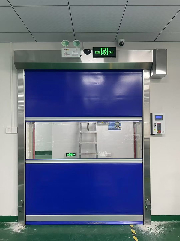 宁强快速宁强卷帘门在冷链物流仓储区的应用实践